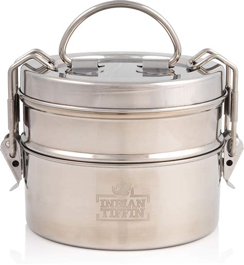 steel tiffin box 2 containers|steel tiffin box wholesale price.